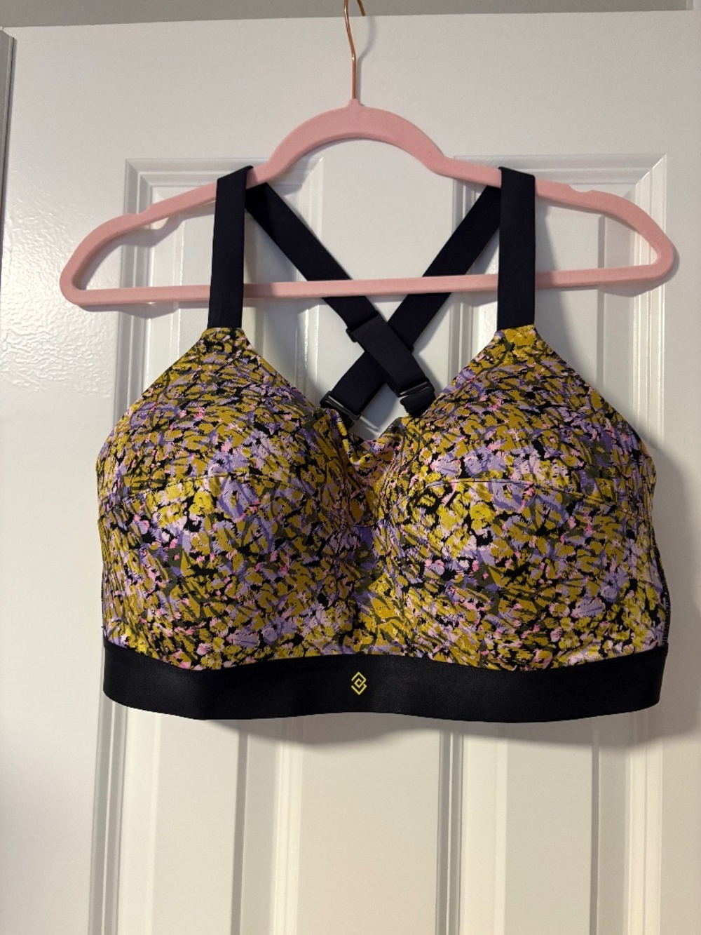 ThirdLove Kinetic Adjustable Sports Bra 38F Floral High Impact